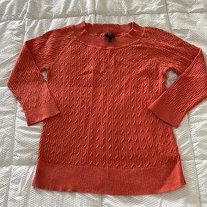 🔥EUC🔥Talbots orange sweater size large
